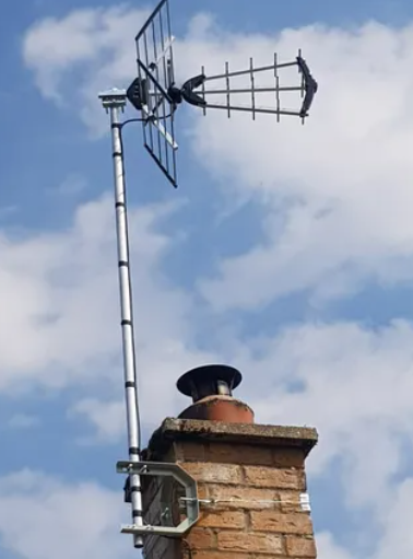 New Aerial Installed by Jason's Aerials & Garage Door Repairs